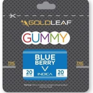 20mg GoldLeaf Blueberry Gummy