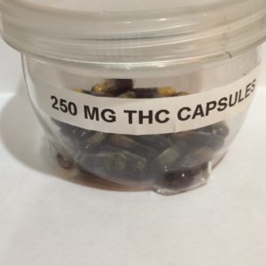 250 mg THC Capsule's