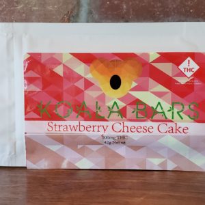 250mg, 500mg & 1000mg Strawberry Cheesecake Koala Bar