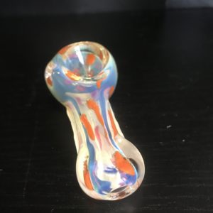 3" Assorted Fumed w/Dots Hand Pipe
