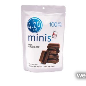 4.20 MINIs - 100mg Milk Chocolate