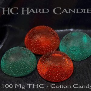 4-pack Hard Candy, THC 100 mg. per package