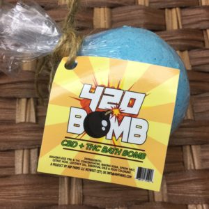 420 Bomb CBD + THC Bath Bombs