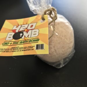 420 Bomb CBD/ THC Bath Bomb