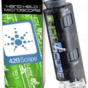 420 Scope Handheld Microscope - 60-75x Magnification
