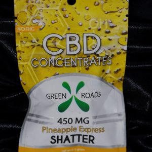 450 mg Green Roads CBD Shatter .5 gram