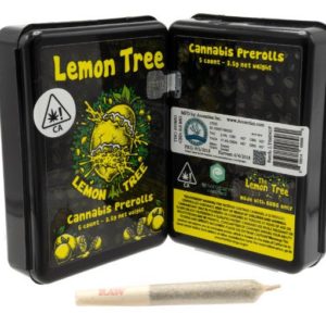 [5 pack] 3.5g Lemon Tree (Hybrid) - Lemon Tree