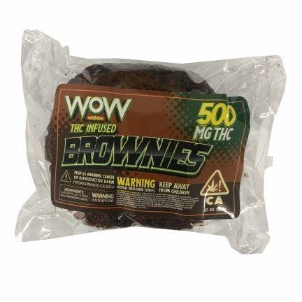 500 MG Brownie - WOW Edibles