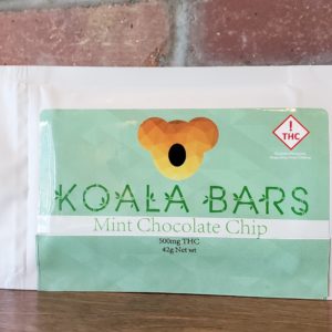 500mg Mint Chocolate Chip Koala Bar