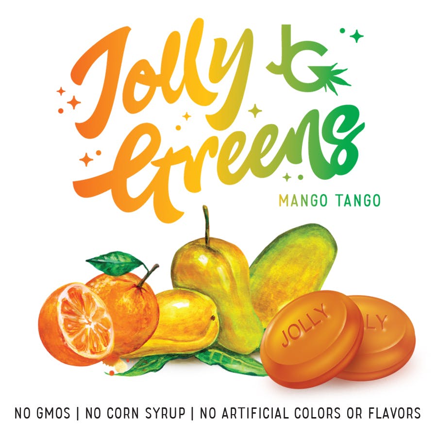 5mg Organic Cane Sugar Mango Tango Hard Candy