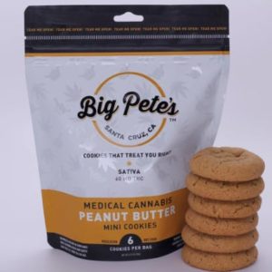 6-Pack - Peanut Butter Sativa 60mg - Big Pete's Treats