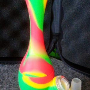6" Silicone 2 Piece Waterpipe