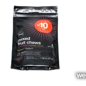 60mg THC Sativa Fruit Chews 6pk - Spot