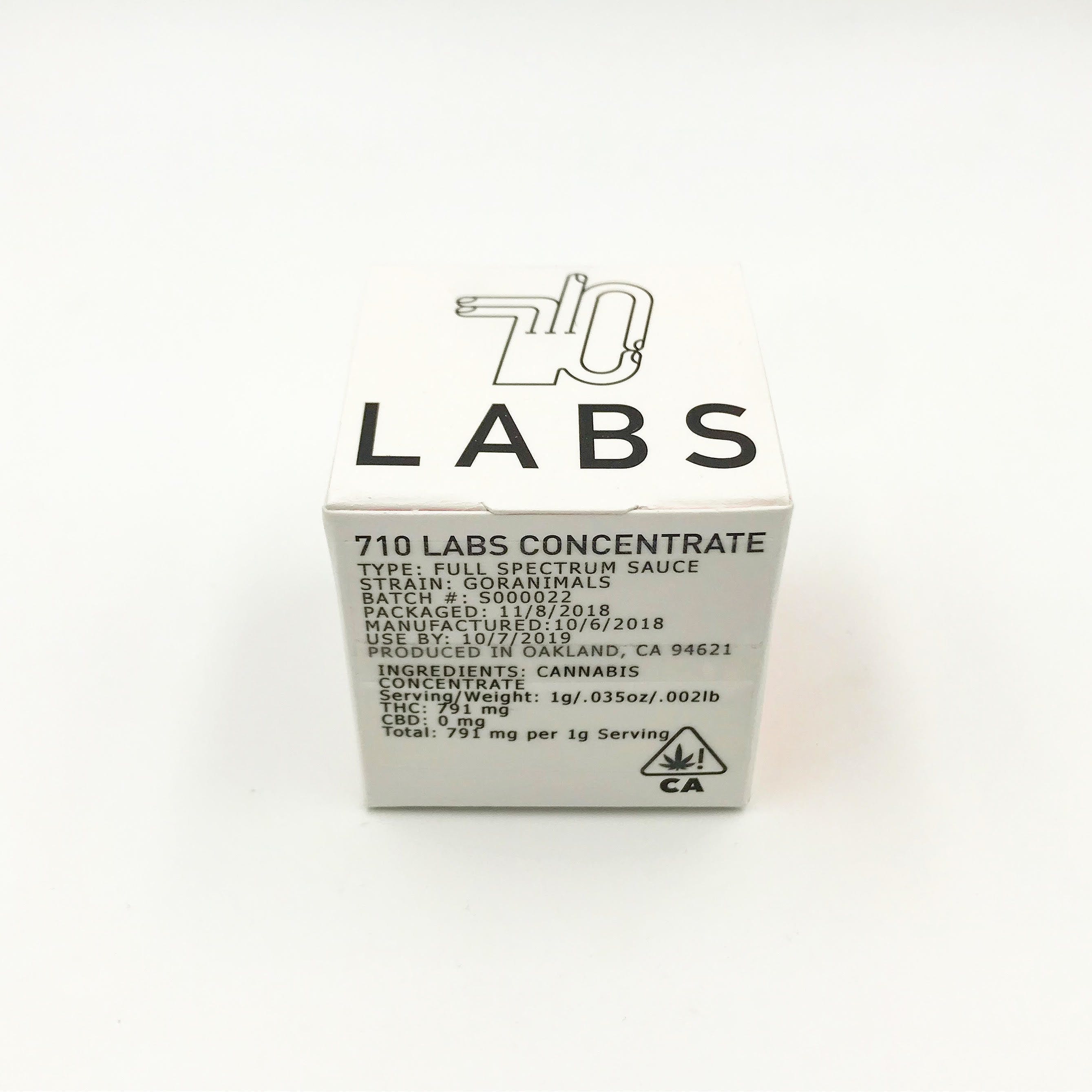 710 Labs - Goranimals Full Spectrum Sauce