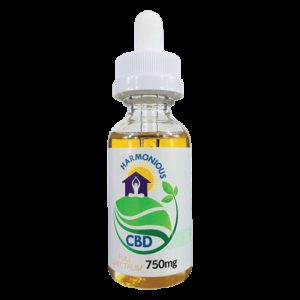 750mg Unflavored Full Spect CBD Tincture (HAR)