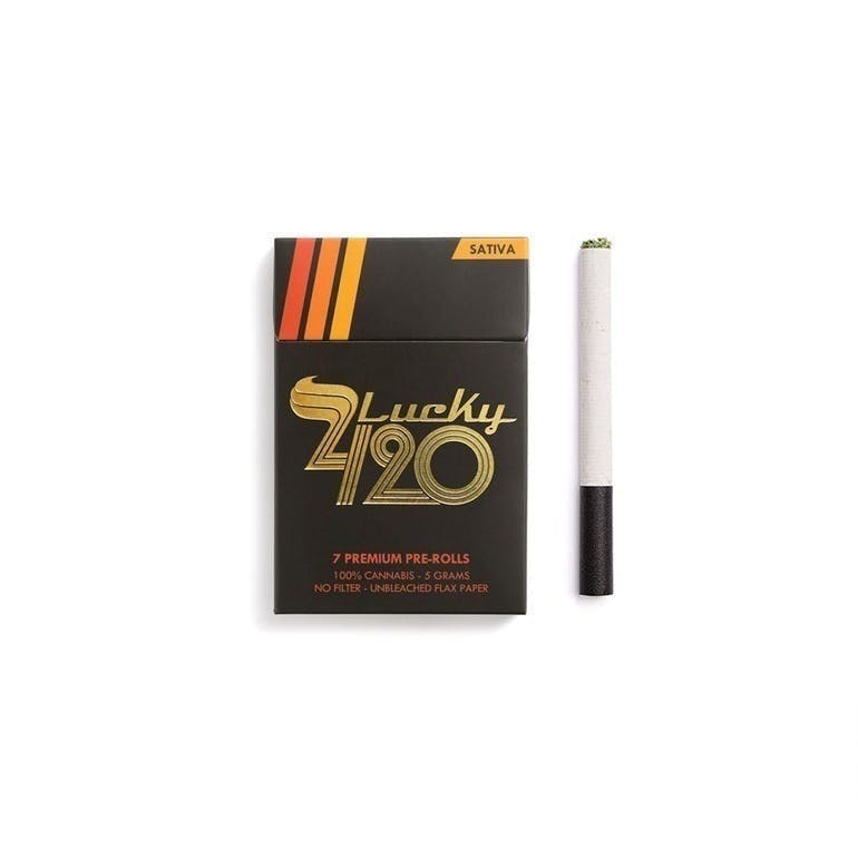 7Pack Sativa Preroll - Lucky 420