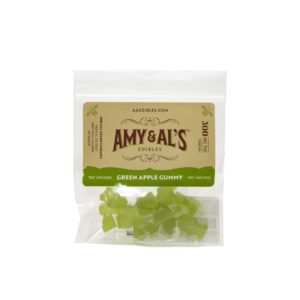 A & A Gummies Green Apple 300mg (SATIVA)