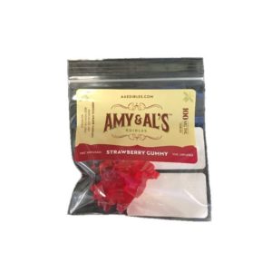 A & A Gummies Strawberry 100mg (SATIVA)