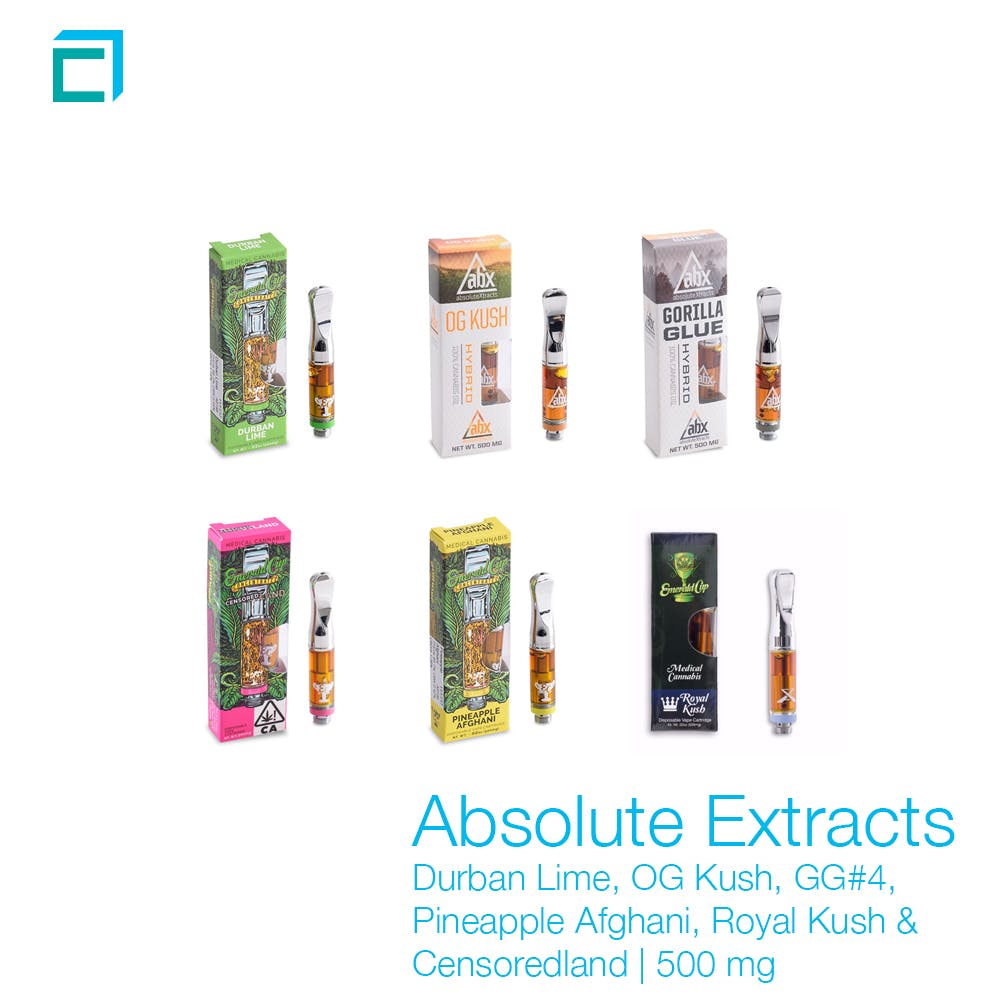 Absolute Extracts Cartridges