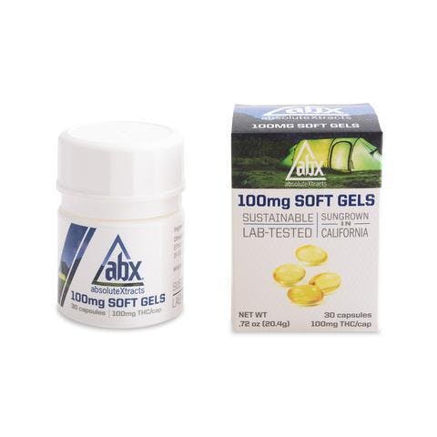 Absolute Xtracts 100mg Soft Gels - 10 Pack