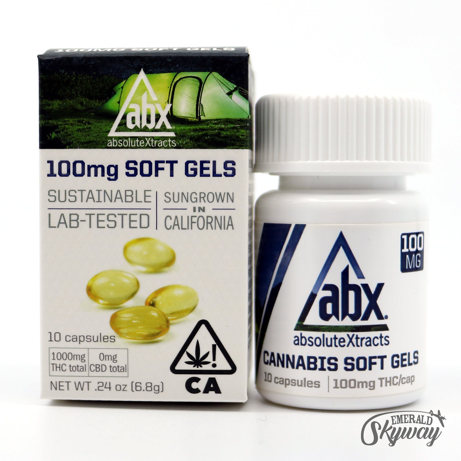 AbsoluteXtracts: 100mg Soft Gels - 10 count