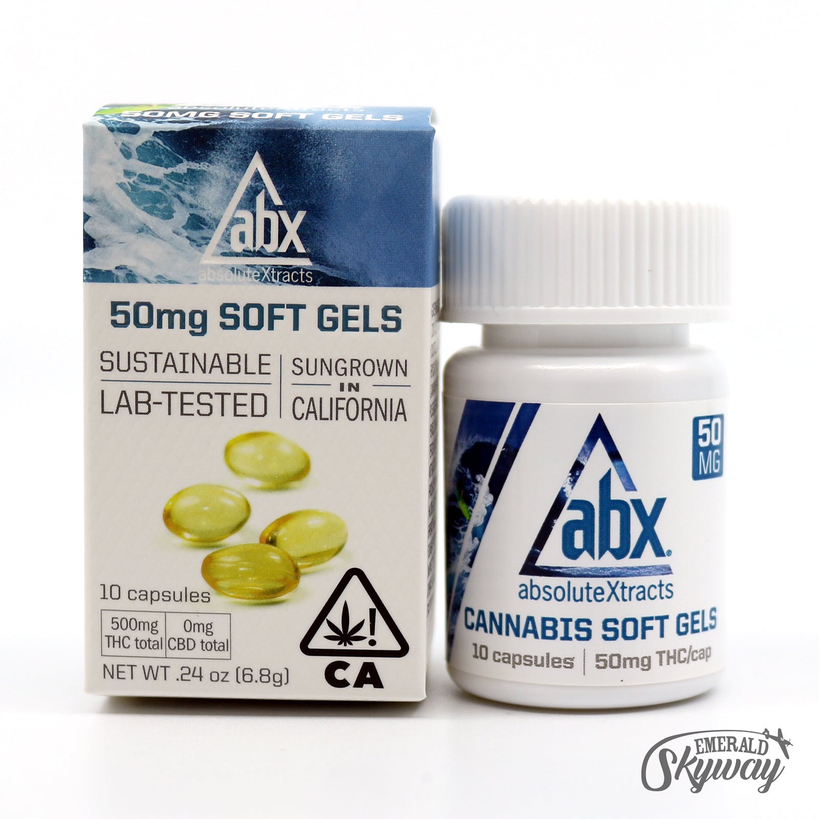 AbsoluteXtracts: 50mg Soft Gels - 10 count