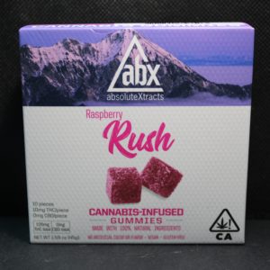 AbsoluteXtracts - Raspberry Rush Gummies