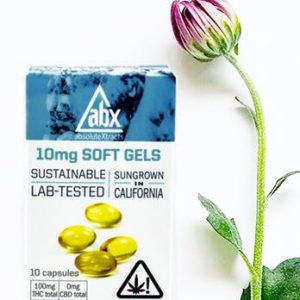 ABX: 10 mg Soft Gel THC Capsules (10 capsules)