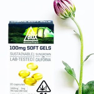 ABX: 100 mg Soft Gel THC Capsules (10 capsules)