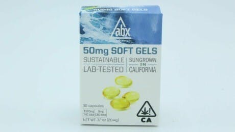ABX 50mg Soft Gels 30capsules