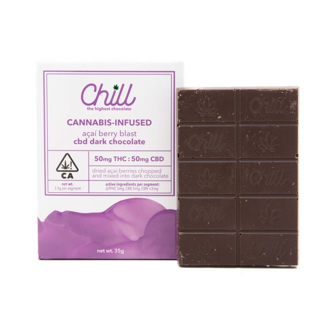 edible-chill-chocolate-acai-berry-blast-cbd-dark-chocolate-50mg-by-chill