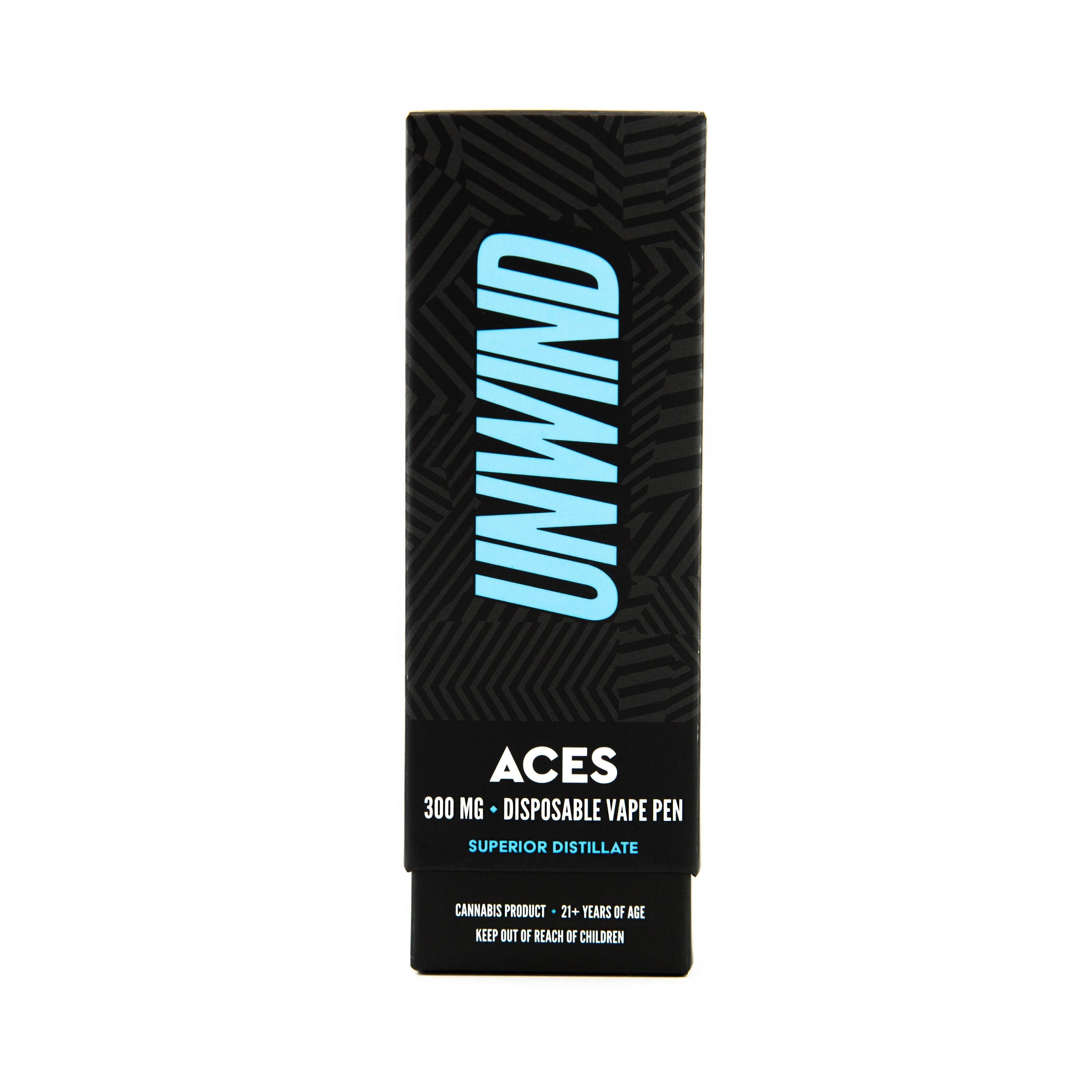 Aces Strawnana Disposable (37.34 % THC / 36.59% CBD) 300mg