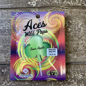 Aces Wild Pops - 10mg - Sour Apple