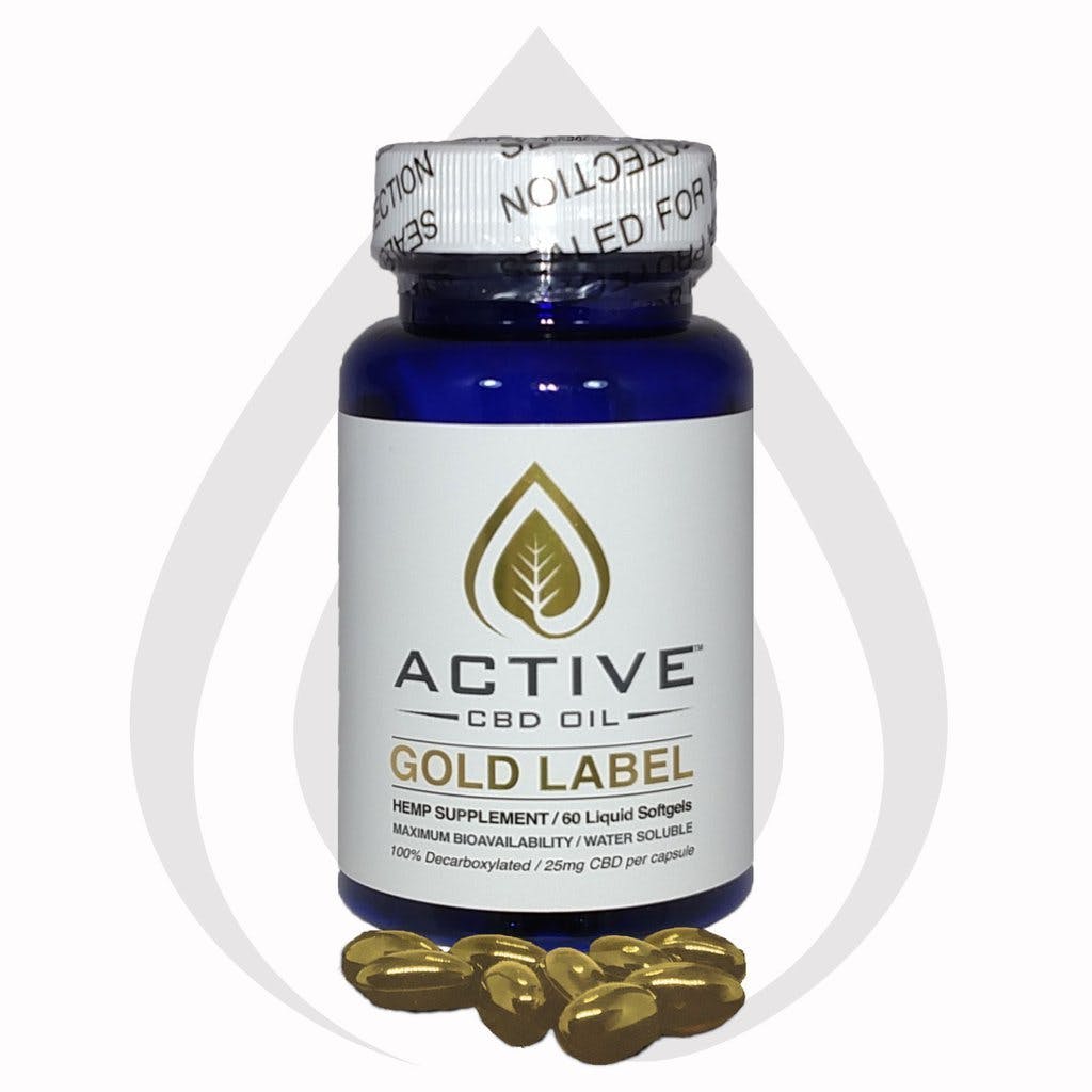 Active CBD Capsules 1,500mg (60ct) - No Medical Card Needed