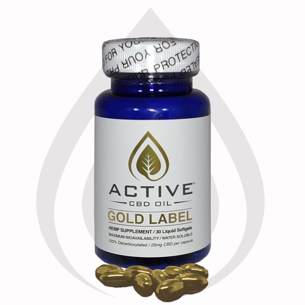 Active CBD Capsules 750mg (30 ct) - No Medical Card Needed