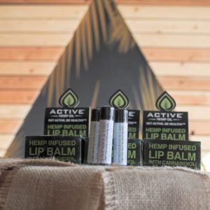 Active CBD Lip Balm-Lemongrass and CBD **$12**