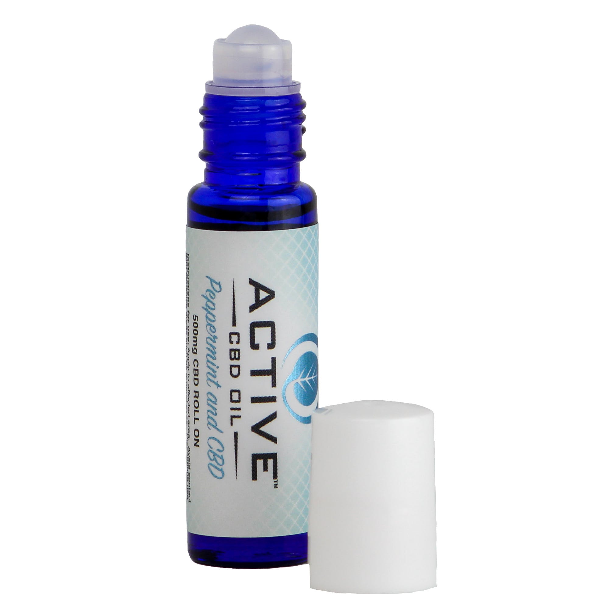 Active CBD Oil Peppermint Roll-on Topical 500mg