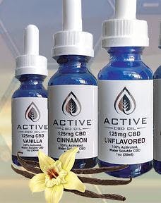 Active - Unflavored CBD Tincture 125mg