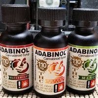 Adabinol Cannabis THC Syrup (Peach or Blood Orange) 1 oz