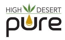Adult Use - (CBD) High Desert Pure: Sunshine Citrus Bath Bombs