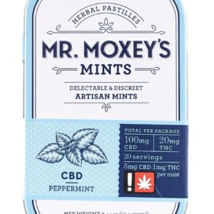 Adult Use - (CBD) Mr. Moxey's Mints: Peppermint Mints