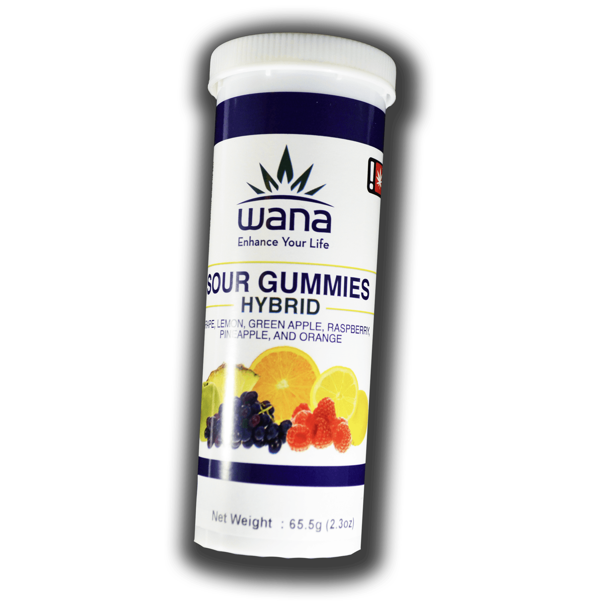 Adult Use - Wana: Sour Strawberry Indica Gummies