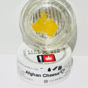 Afghan Cheese Live Resin by Oregon Genetics