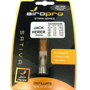 AiroPro Strain Series - Jack Herer distillate cartridge