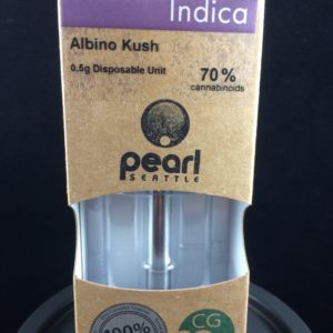 Albino Kush Cartridges by Pearl Extracts