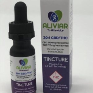 Aliviar to Alleviate | 20:1 CBD : THC Tincture