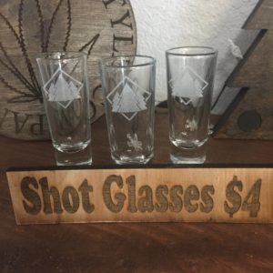 ALLGREENS SHOT GLASS