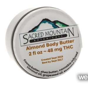 Almond Body Butter by Sacred Mountain