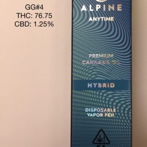 Alpine GG#4 Prem Disposable Vape Pen .3g