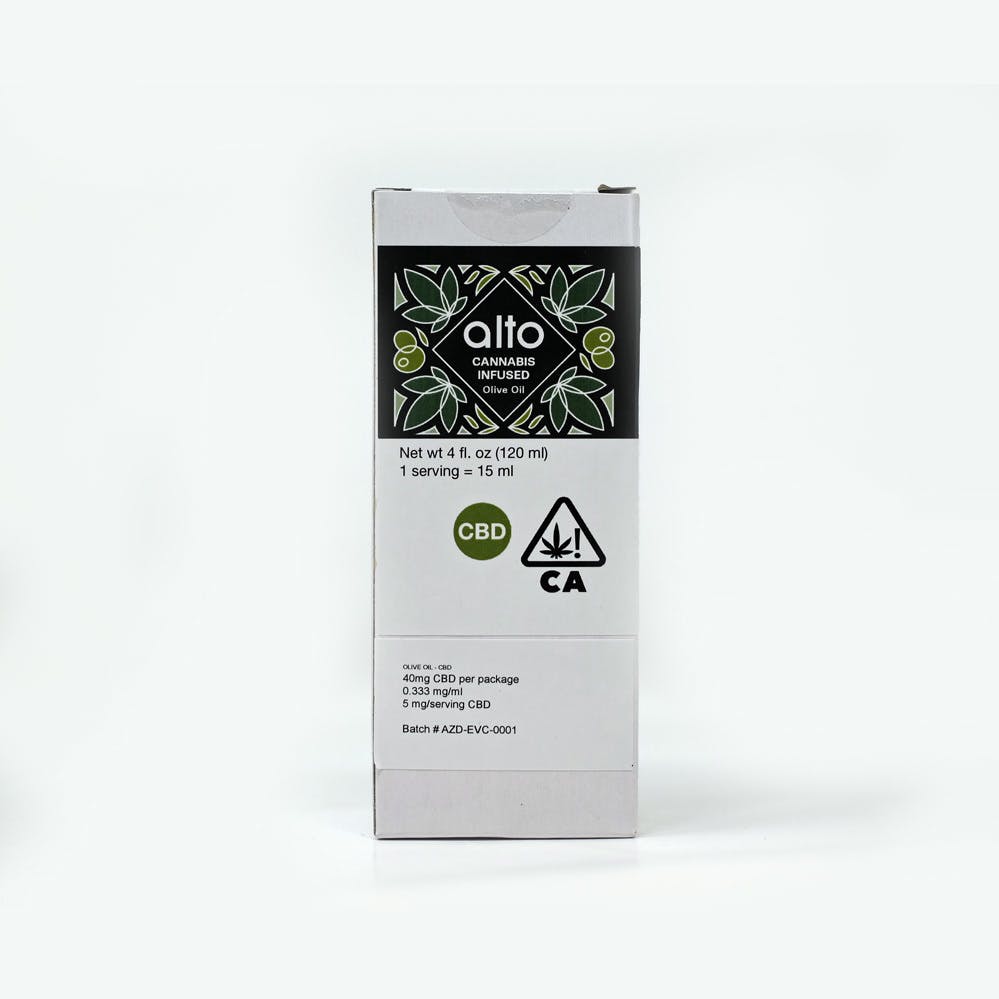 Alto CBD Garlic Infused Olive Oil